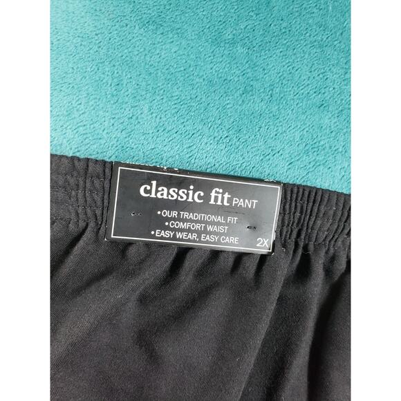 Alfred Dunner Dress Pants Size 2X Womens Black Pull On Stretch Ladies NWT - Picture 11 of 12